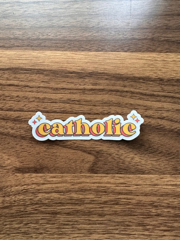 "Catholic" Sticker