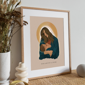 Our Lady of La Leche Print